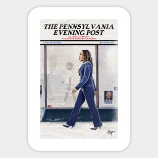 Kamala Harris Post Sticker